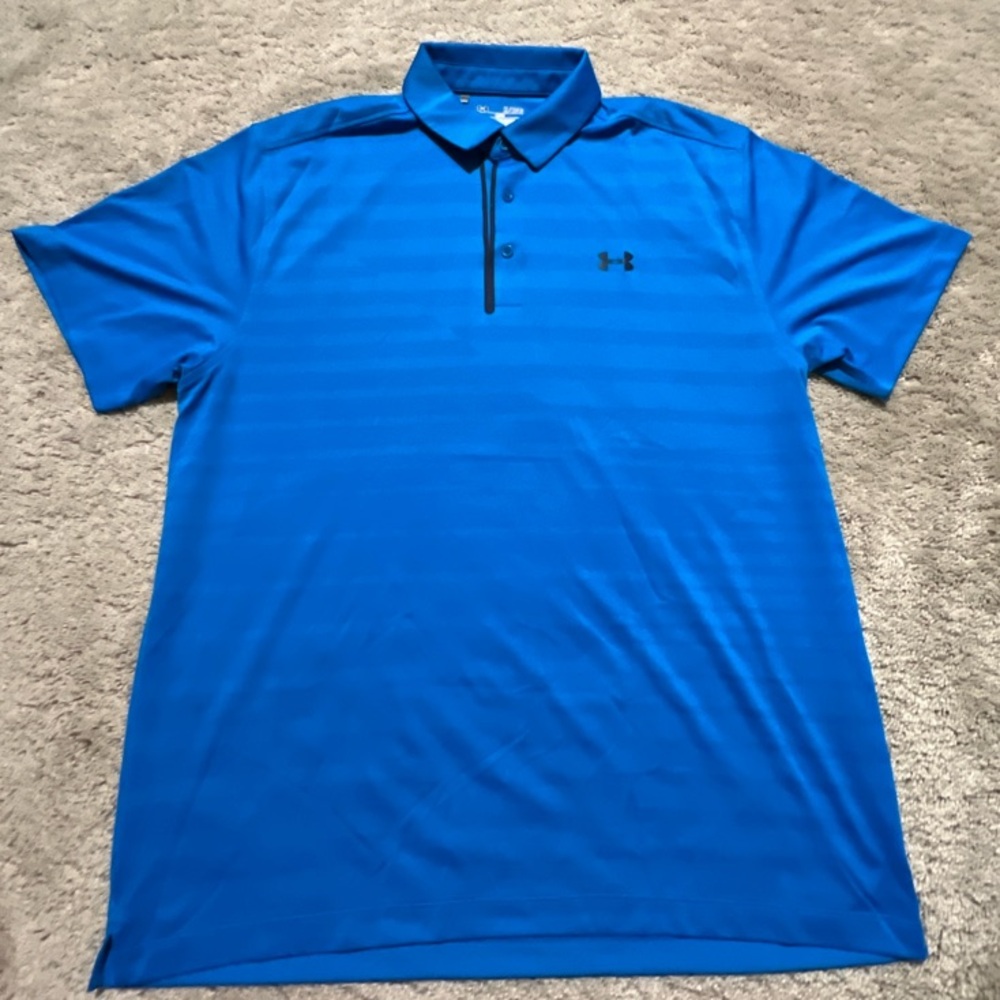 Under Armour Men's Blue Polo Shirt